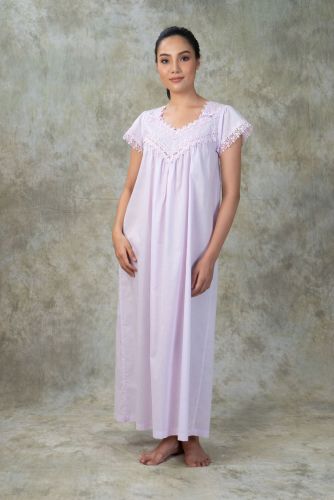 NEW! Light Purple Cotton Nightdress- CK 4 PP 