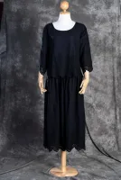 Lace Dress 100% Cotton (LS-3907)